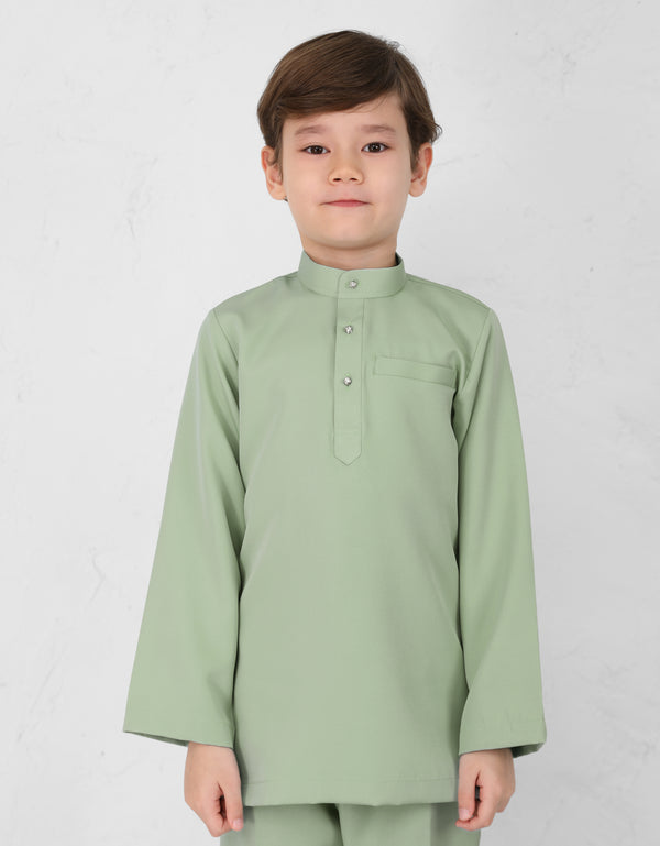 KIDS BAJU MELAYU AQSAD S/FIT (TENDRIL)